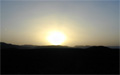 digital picture of the sunset at Oasis FlintFlint