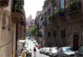 image: Palermo street in the historical center 