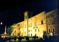 Tarquinia Piazza by night