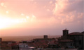 image: Tarquinia sunset at 06 november 2000